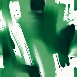 An Abstract Dark Green, Light Green & White Brush Strokes Aesthetic Looking Texture.