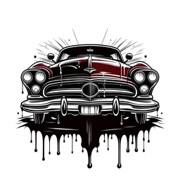 logo de clube de carro escrita pinga oleo