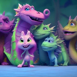 disney pixar dreamworks cute baby dragon 4 k hdr film still dvd screengrab