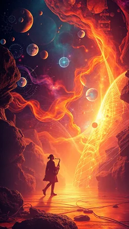 An incredible ambient jazz music fusion with scientifically details