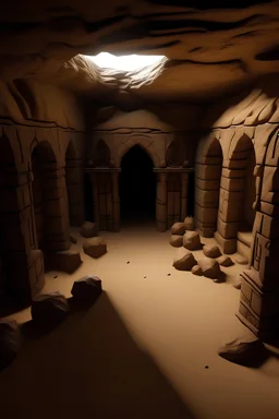 desert dungeon from the inside no hole
