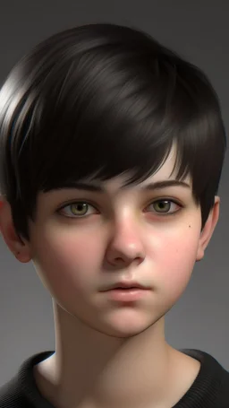 teen very short hair pretty realistic