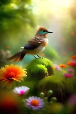 في أرض بعيدة، حيث الأزهار الساحرة ترقص مع نسمات الهواء، كان هناك طائر صغير اسمه توتو، يحلم بمغامرات عظيمة.