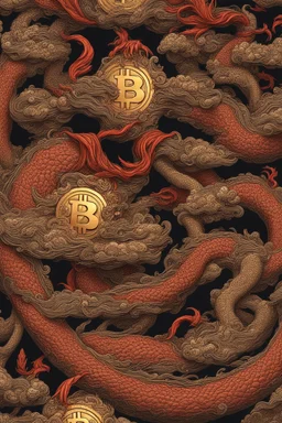 Bitcoin cryptocurrency are flying in the dragon year