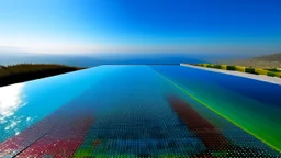 Fragile fragments of color over infinity pools