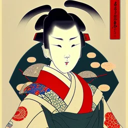 shop logos, Ukiyo-e japanese art