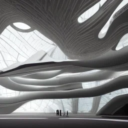 starships in space by zaha hadid