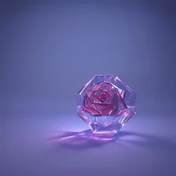 transparent crystal rose, crystallized, cinema lighting, cinema 4d, octane render, 3d render, incrate detailed