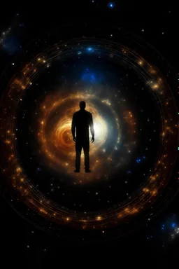 The universe revolves around a person