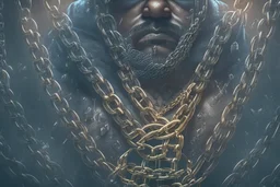 mastermind stole millions,chains, perfect composition, hyperrealistic, super detailed, 8k, high quality, trending on artstation, studio photo, highly detailed, wide borders