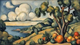 Style Cézanne, beautiful composition, exquisite detail