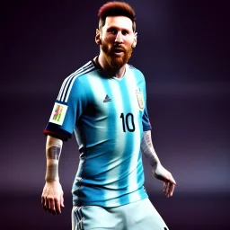 argentina world cup champion,lionel messi highly detailed, wings, soft studio lighting, background 64k