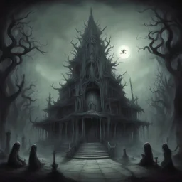 A place for a cult to congregate in, consecrated in Lord Dagon's name, in creepy pasta style