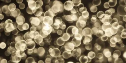 bubbles abstract bokeh background -สีขาว bokeh lights, beige - New Year, Anniversary, Wedding, banner