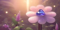 crystal subtle flower in a galactic ambiance beautiful fairy, transparent, delicate colors, in the foreground, full of details, smooth，soft light atmosphere, light effect，vaporwave colorful, concept art, smooth, extremely sharp detail, finely tuned detail, ultra high definition, 8 k, unreal engine 5, ultra sharp focus