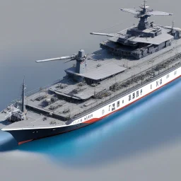 [3d isometric view complemented by diagrams and technical blueprints] Class Overview Name: Izumi class (Seiryū sub-class) Builders: Yokosuka Dockyards Kure Naval Dockyards Sasebo Naval Dockyards Maizuru Naval Dockyards Operators: Imperial Japanese Navy General Characteristics Type: Aircraft Carrier Length: 451 m at water-line (463 m overall) Beam: 51 m at water-line Draught: 10.5 m Propulsion: 24 improved Kampon boilers, driving 6 steam turbines six 4-bladed propellers, 5 m diameter Speed: 32.5