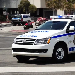 Los Angeles Police Car