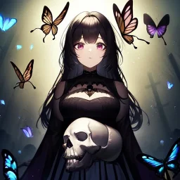 Skull's Queen, Butterflies everywhere,