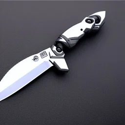 futuristic robot knife