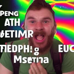 Excited YouTuber reacts to MDMA at a rave