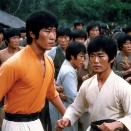 The soul of Bruce Lee travels to the Underworld: The Dragon Lives Again by Chi Lo [Li san jiao wei zhen di yu men] (1977)