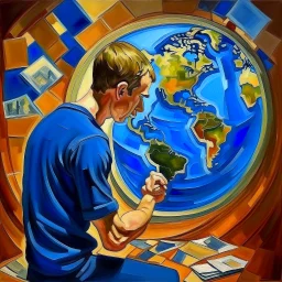 Painting world without Facebook