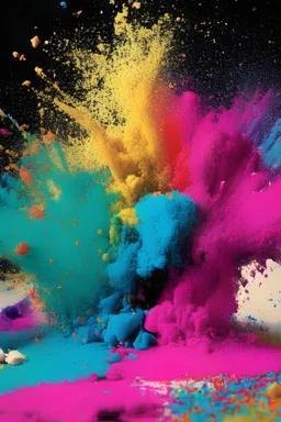 Scattered colors