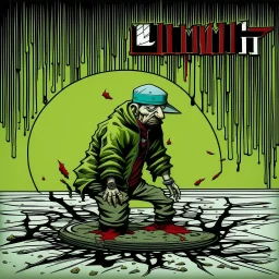 Limp bizkit new single cd cover artwork with a minimalist far perspective.