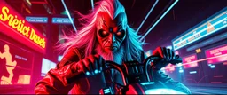 hi speed bad ass cyber punk baba vanga