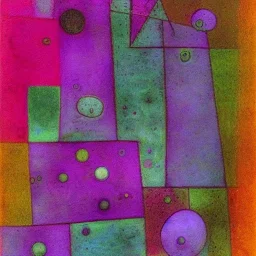 Cosmic Plankton by Paul Klee