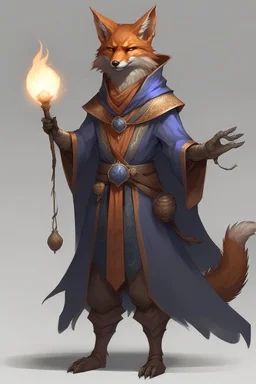 fox humanoid sorcerer dnd