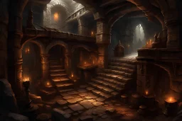 a fantasy dungeon
