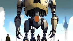 THE BIGGEST ROBOT IN THE UNIVERSE