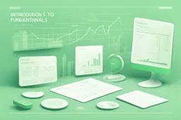 Introduction to Fundamental Analysis, flat light green style