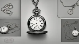 pocket watch on chain