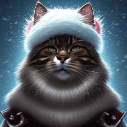 Ворох мокрых от снега усов и пушистая, хитрая морда - всем известно лукавство котов, и особенно тех, что горды....