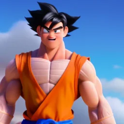 Goku as a real person