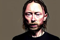 Thom Yorke as jesus