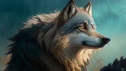 ghibli, wolf