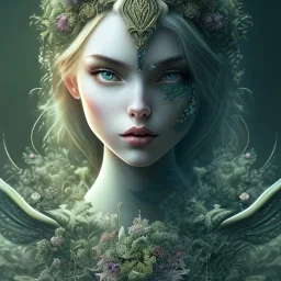 disney, epic dark queen, forest green, majestic, ominous, wildflowers background, intricate, masterpiece, expert, insanely detailed, 4k resolution, retroanime style, cute big circular reflective eyes, cinematic smooth, intricate detail , soft smooth lighting, soft pastel colors, painted Rena
