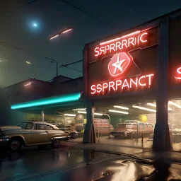 Ultra Realistic retro sci-fi, explosion Supermarket parking scene, 1960 year, blonde woman, sweet scarlet Johansson face, perfect iris, glow eyes, face makeup, tight latex coat; many panic people, Retro sci-fi style, soft color, highly detailed, unreal engine 5, ray tracing, RTX, lumen lighting, ultra detail, volumetric lighting, 3d, finely drawn, high definition, high resolution.