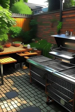 Quiero una zona de parrilla