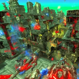 unreal tournament, first person shooter,90’s,colorful, 90’s 3d, 90’s mall inside,90’s video game 3d, vaporwave, city, crypt underworld video game, cryptworlds video game, cicada marionette, crypt underworld video game, crypt underworld videogame