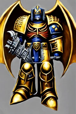 warhammer, space marine, lost legion, dragon legion, dragon warrior, fan art, dragon armor, dragon helmet, golden armor, armor with scale, second legion emblem, helmet details, bolter