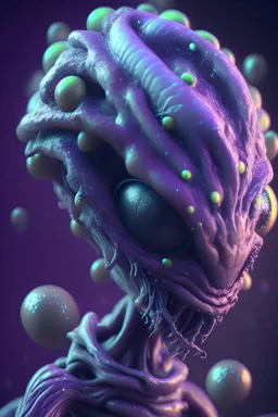 storm alien , candy,strong texture, extreme detail, octane render