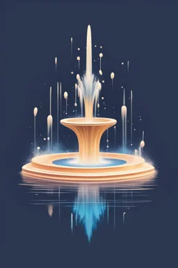 square logo, Melody of Fountains,