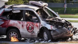 jimmy johns vehicle accident with explosions