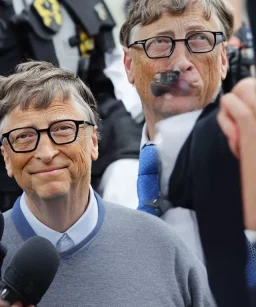 Bill gates arrested by police