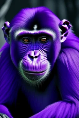 big purple monkey
