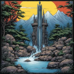 sword by Kevin Eastman and Peter Laird